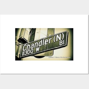 Chandler Boulevard North, SFV, Los Angeles, CA by Mistah Wilson Posters and Art